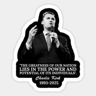 charlie-kirk Sticker